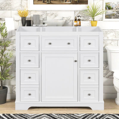 Meuble-lavabo simple sans comptoir