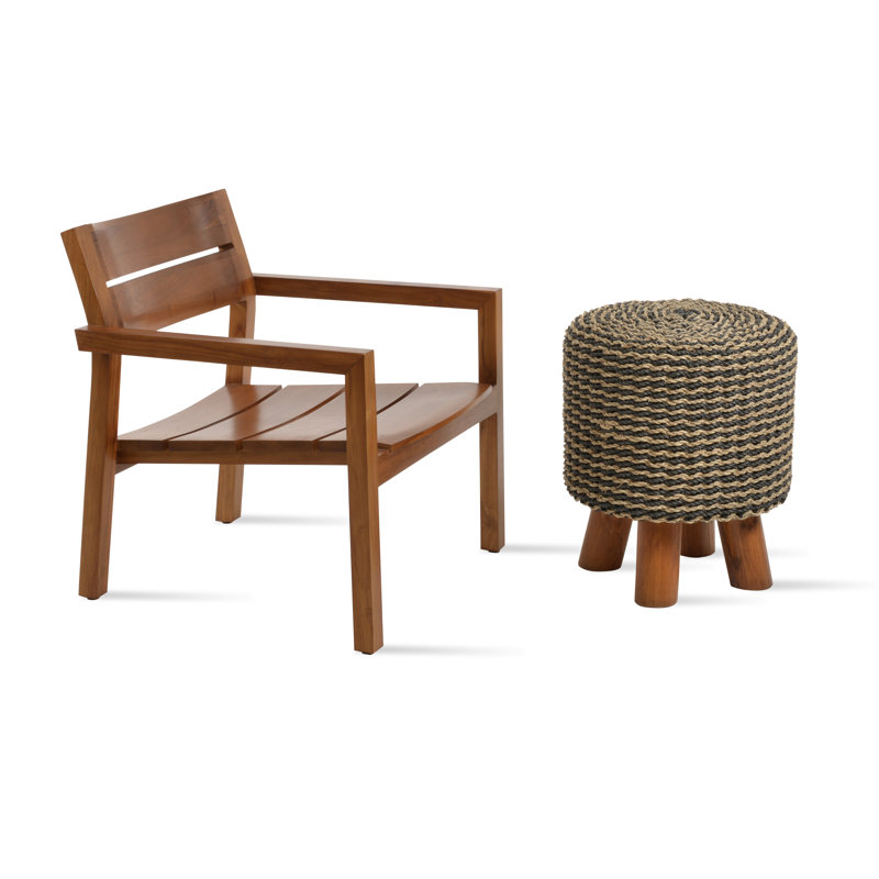 Belek Pouf Knitted Stool