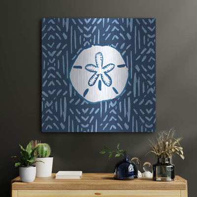 Art mural luxueux «Salty Waves V2 Dark» par Mercedes Lopez