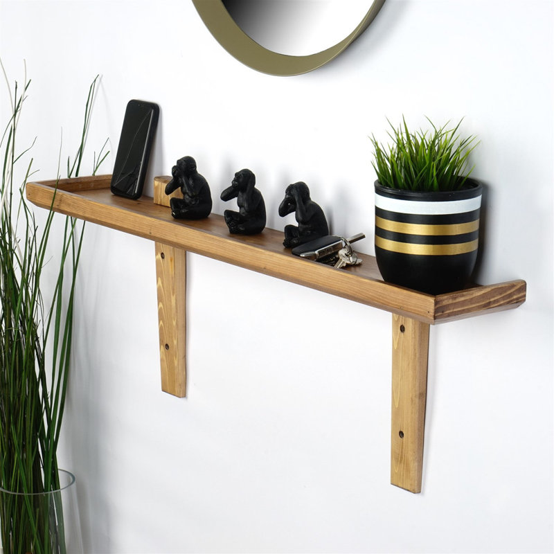 Bracket Shelf, Walnut