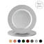 Argon Tableware - 33cm Melamine Charger Plates - Set of 6 - Metallic Finish-646179108
