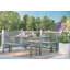 4 - Person Wood Patio Dining Set with Rectangular Table