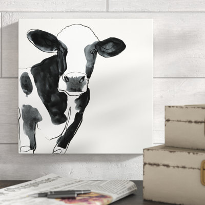 «Cow Contour IV», peinture sur toile