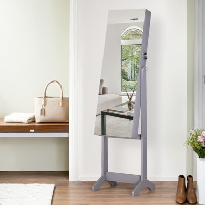 Armoire à bijoux avec miroir Marquisia