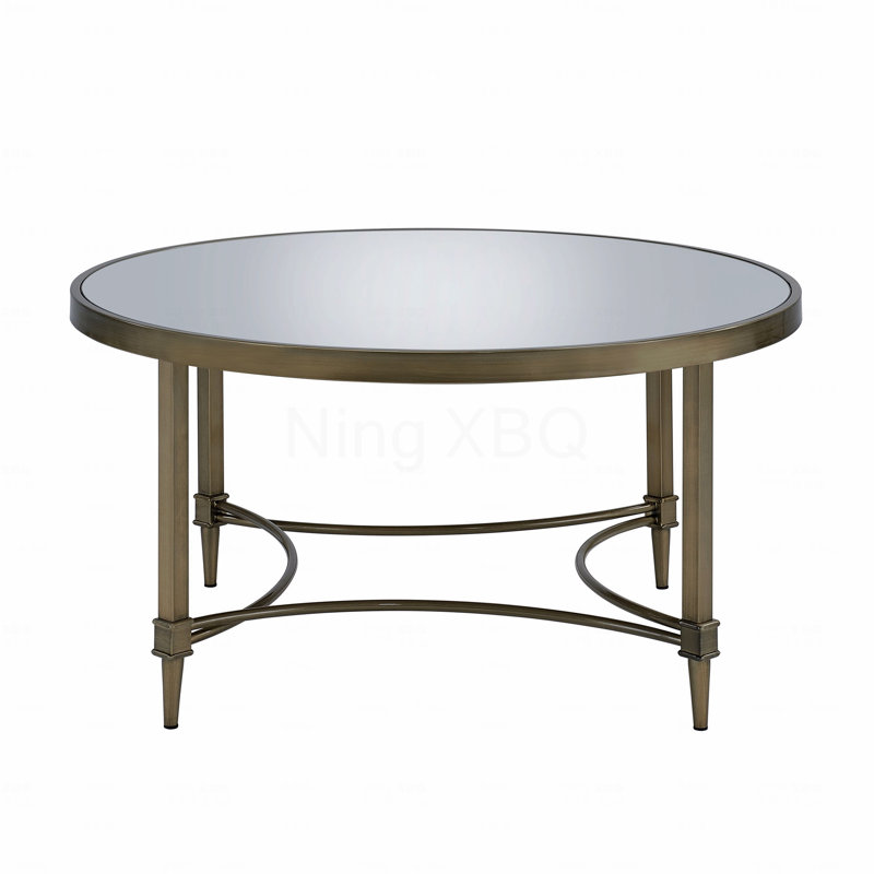 Table basse à miroir