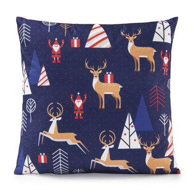 Roy Floral Multi Square Cushion Cover