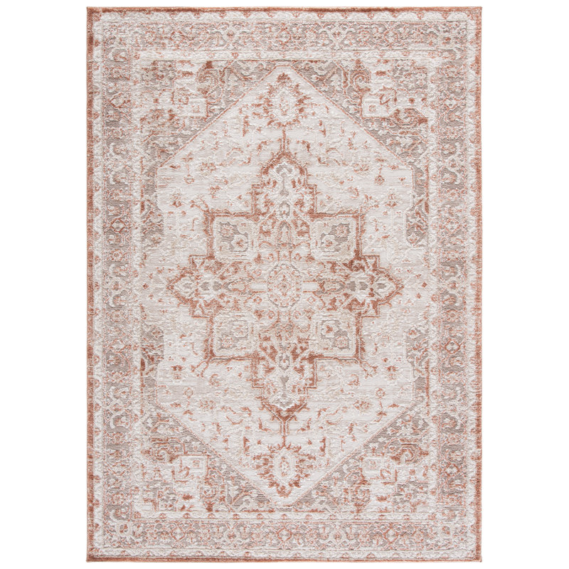Lunara Power Loom Polyester; Jute/Sisal; Polypropylene Plastic Oriental Indoor Rug, 4'-0" x 6'-0" Rectangle