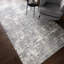 Annu Abstract Grey Area Rug-856627168