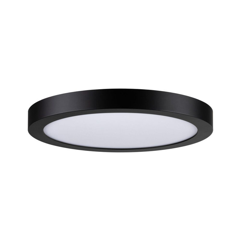 Abia LED Flush Mount, Black