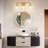 3-Light Dimmable Gold Vanity Light