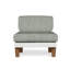 Catalina Outdoor Teak Lounge Chair-502431828-502431838