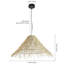 Lampe suspendue 1 lumière Coastal-1463291061