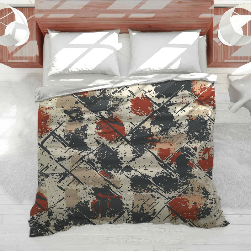 Rustic Pattern Bedding Abstract Comforter Rustic, Queen Comforter