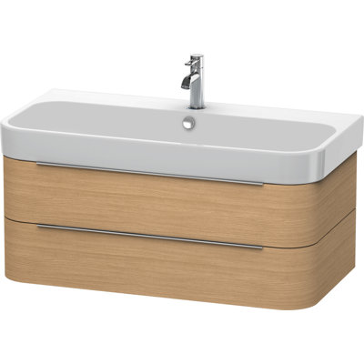 Happy D.2 38.38" Wall Mounted Single Bathroom Vanity Base Only