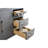 Chambery 42" Single Sink Bathroom Vanity with Engineered Marble Top-94811315-94811310