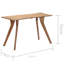 Melendez Acacia Solid Wood Dining Table-1290334775