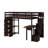 Twin Loft Bed With Storage Drawers,Desk And Stairs-1115690001