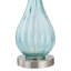 Ursuline 25.5" H Glass Table Lamp with Chrome Base-1377382683