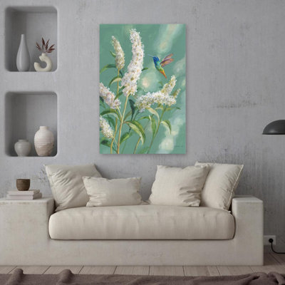 Animaux et oiseaux, colibri, printemps II, art