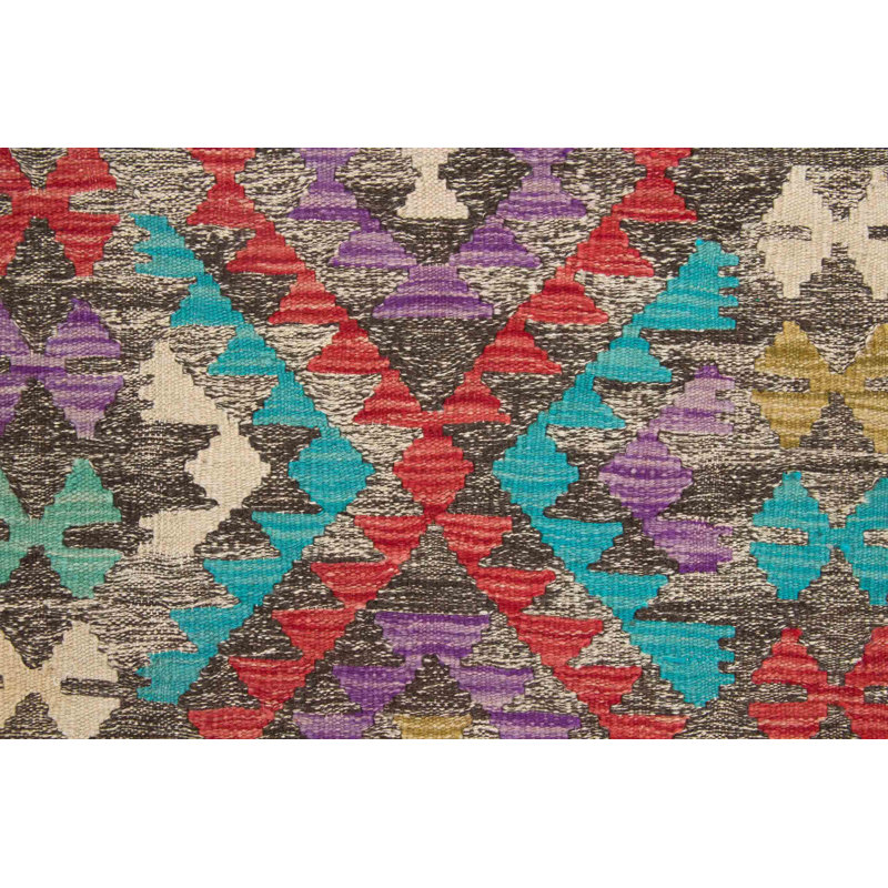 Geometric Hand Woven 79cm X 121cm Area Rug