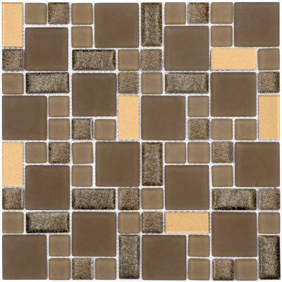 2" x 2" Glass Versailles Wall & Floor Tile