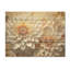 Dahlia blanc minimaliste - art mural en bois de dahlia sur bois de pin naturel-949227420