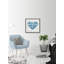 I Love You With All My Heart IV by Marmont Hill - Single Picture Frame Print-38229117