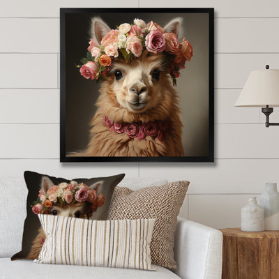 Art floral, alpaga