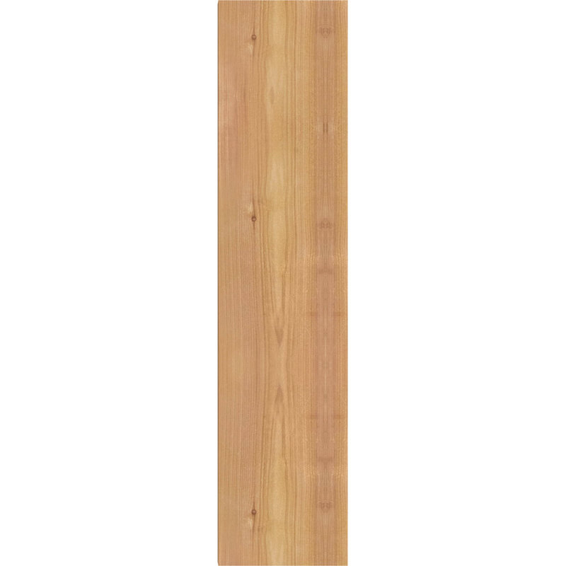 Persienne traditionnelle en bois rustique, Cèdre rouge de l'Ouest l 5 1/2 po (lisse),  P 14 po x H 18 po 
