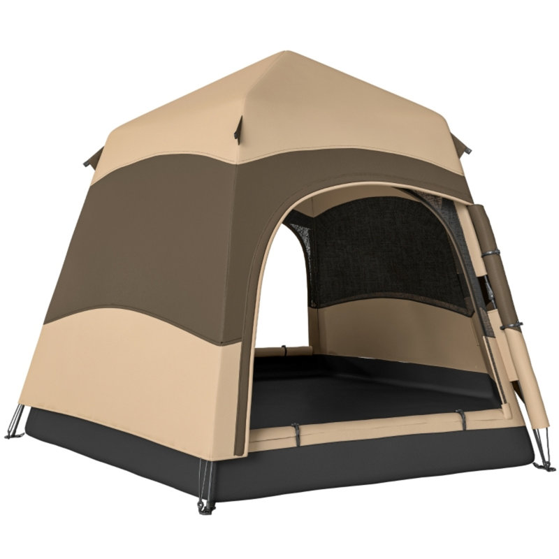 3 Person Tent, Brown