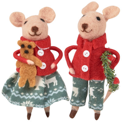  Christmas Day Mice Critter Set
