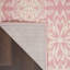 Tapis floral ivoire / rose Yurig-1684078021