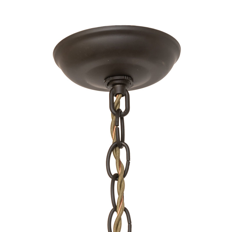 8.5" Wide Cilindro Weave-Tex Mini Pendant