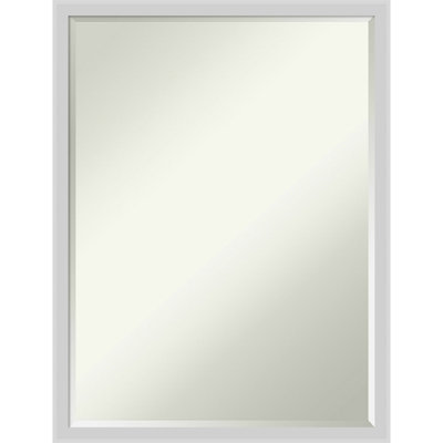 Miroir mural de salle de bain incliné