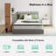 Arien 20cm Memory Foam Pocket Sprung Mattress-2098392667