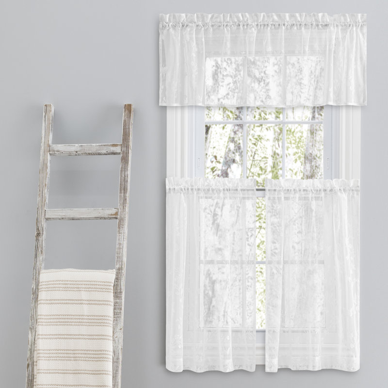 Cantonnière sur mesure Forance Premium, Blanc