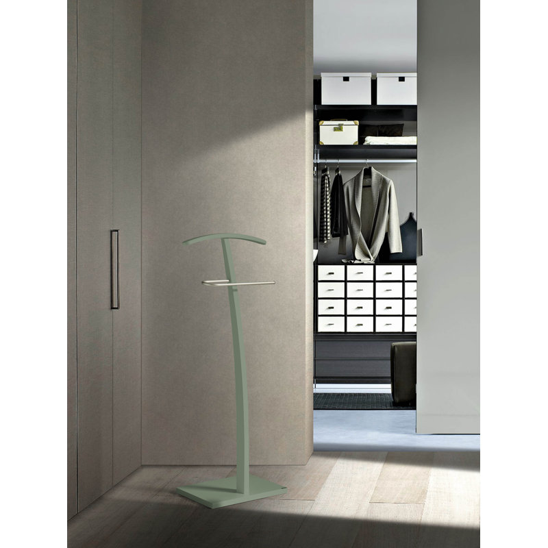 Ritzman Freestanding Valet Stand, Green