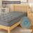 2 Sided 8"  Medium Firm Foam Core Mattress-1184650187