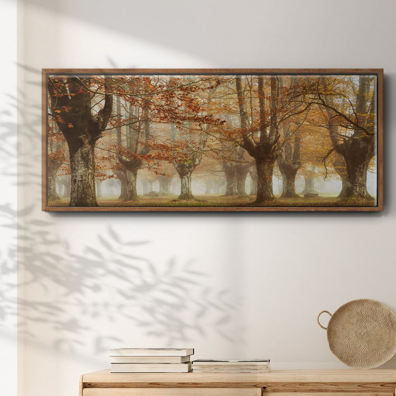 Misty Pan- Framed Canvas, 24" H x 60" W