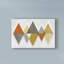 Art sur toile Guarani «Mod Triangles II Retro»-33426850