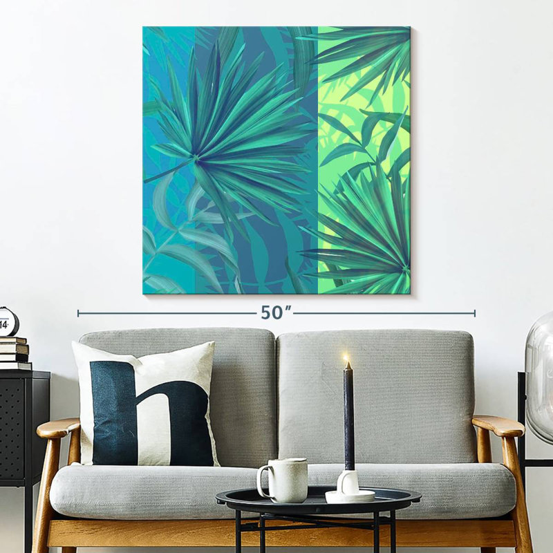 Harnek Tropic Palm Leaves, 33" H x 33" W