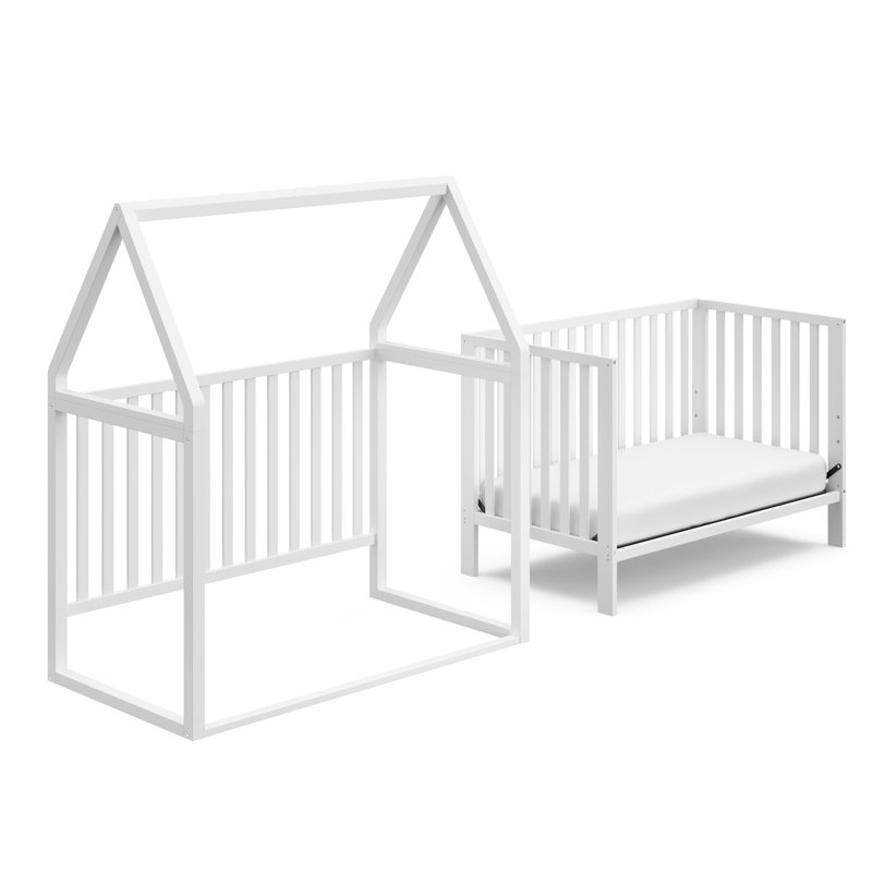 Lit de bébé convertible 5 en 1 Orchard, Blanc