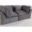 Canapé d'angle modulaire surdimensionné Cloud Couch de 190 cm de large, canapé confortable et relaxant avec assise large et profonde, revêtement en tissu gaufré 2 places.-2133458296