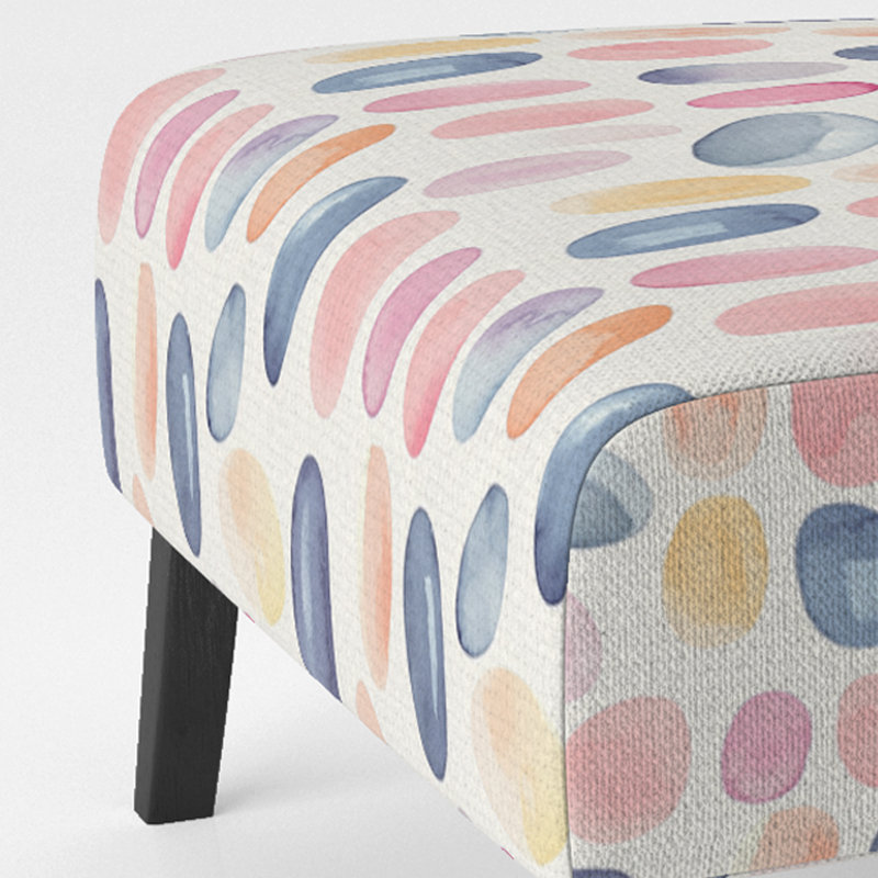 Fauteuil rembourré Kids Candy, Pantoufle sans accoudoirs