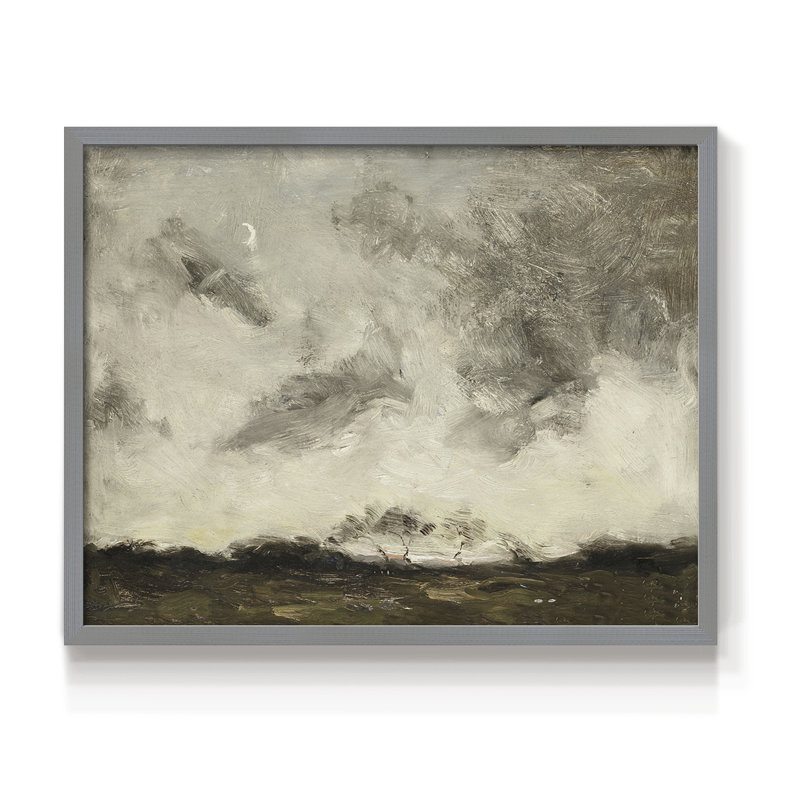 Paysages rétro - DCLIV - reproduction encadrée, H 8 po x l 10 po
