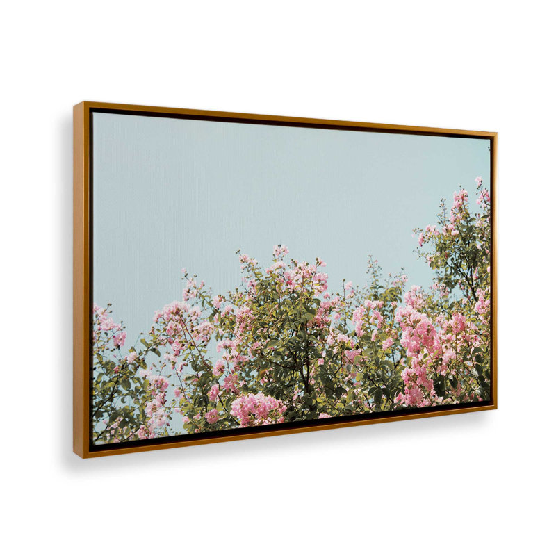 «Blossoming Canopy», reproduction sur toile, Cadre doré poli, H 8,75 po x l 12,75 po x P 1,75 po