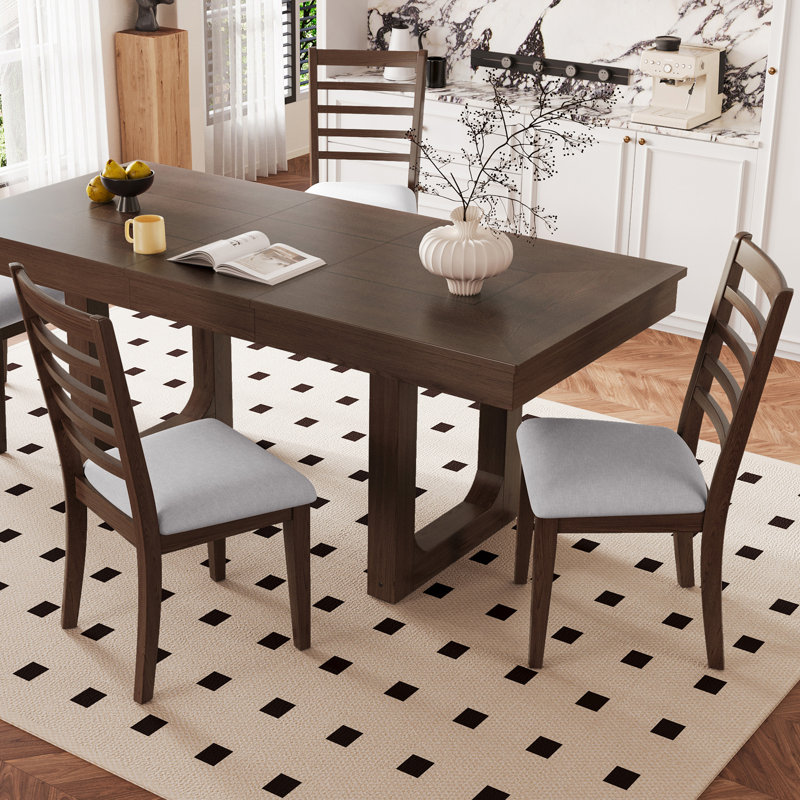 Ensemble de 2 chaises Farmhouse, Brun