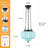 Baptiste Belby 1 - Light Schoolhouse Pendant Light With Glass Shade For For Bedroom, Dining Room, Hallway, Kitchen Island-1606734491-1586348507