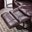 Causeuse inclinable et respirante en cuir pour salon-79392267