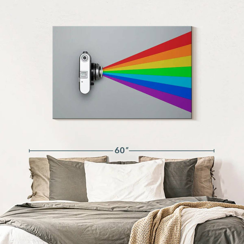 Senne Rainbow Camera Flash, 30" H x 45" W
